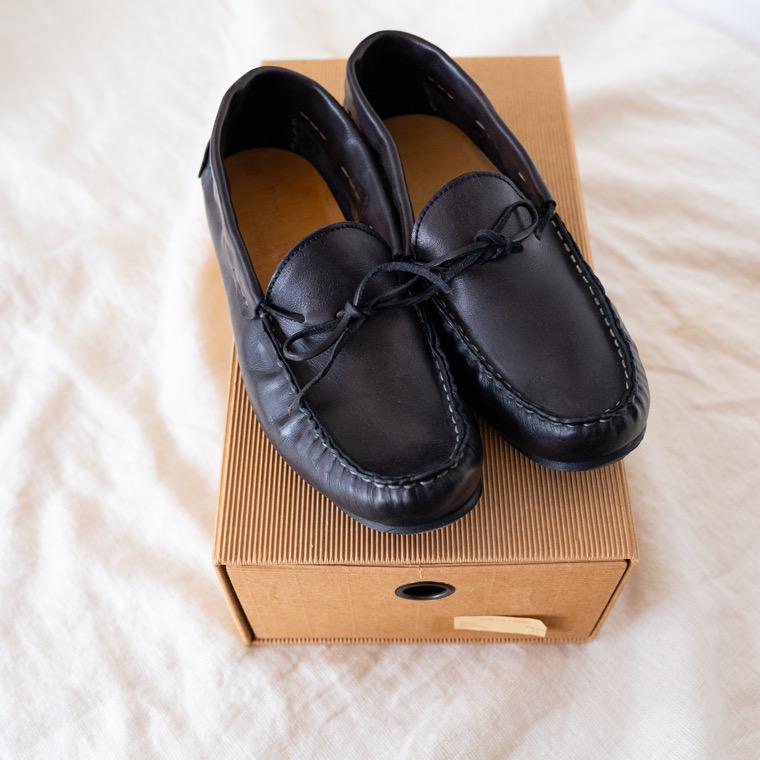 【新品】プントピグロ　PUNTO PIGRO レザーモカシン