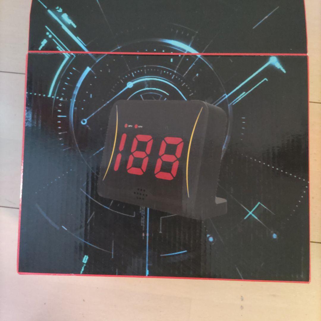 スピードガン PLAYAPUT 三脚付き LEDディスプレイ スピードガン 188 MPH/KPH表示 三脚付き 野球