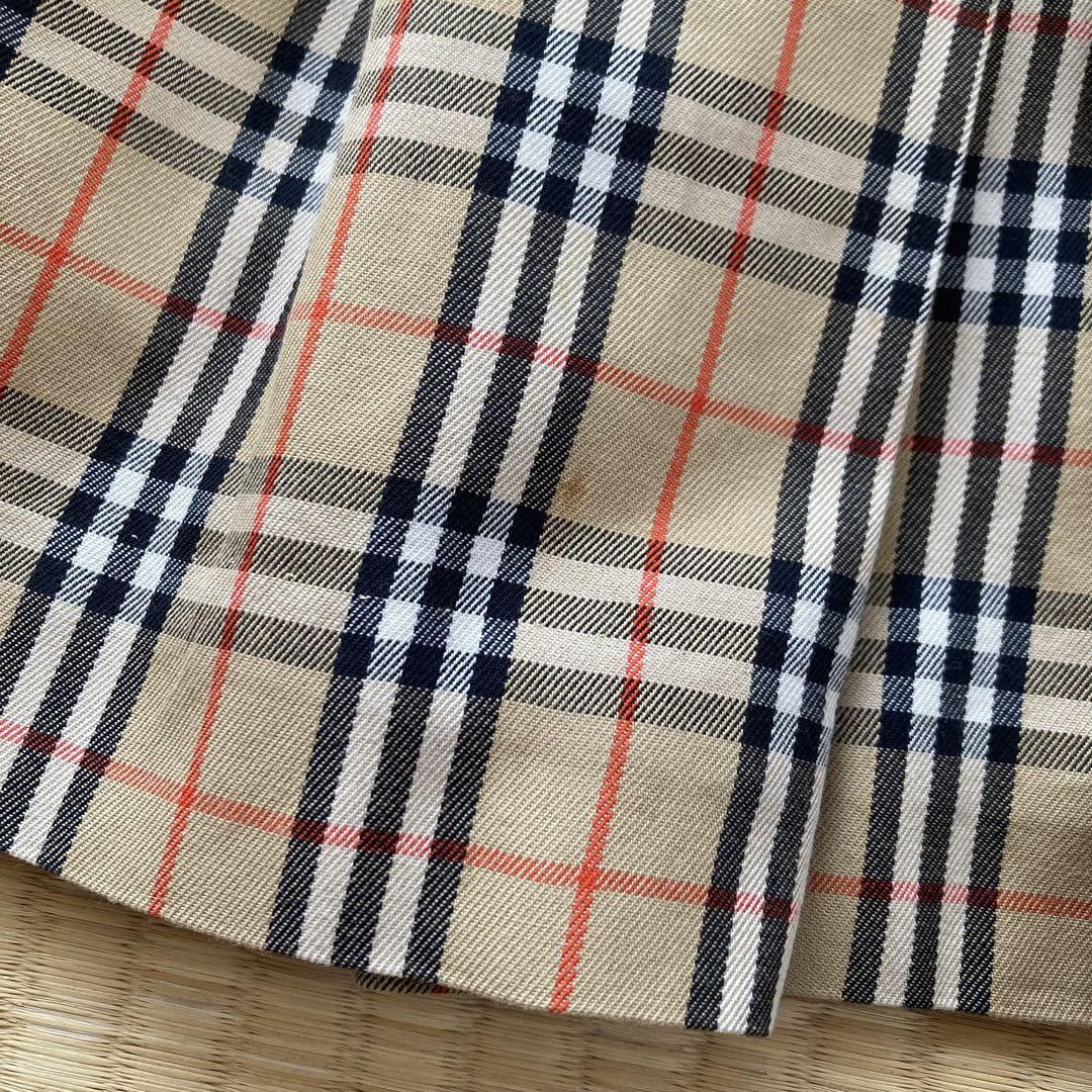 レトロ　レア　バーバリー　Burberry ノバチェックスカート　サスペンダー