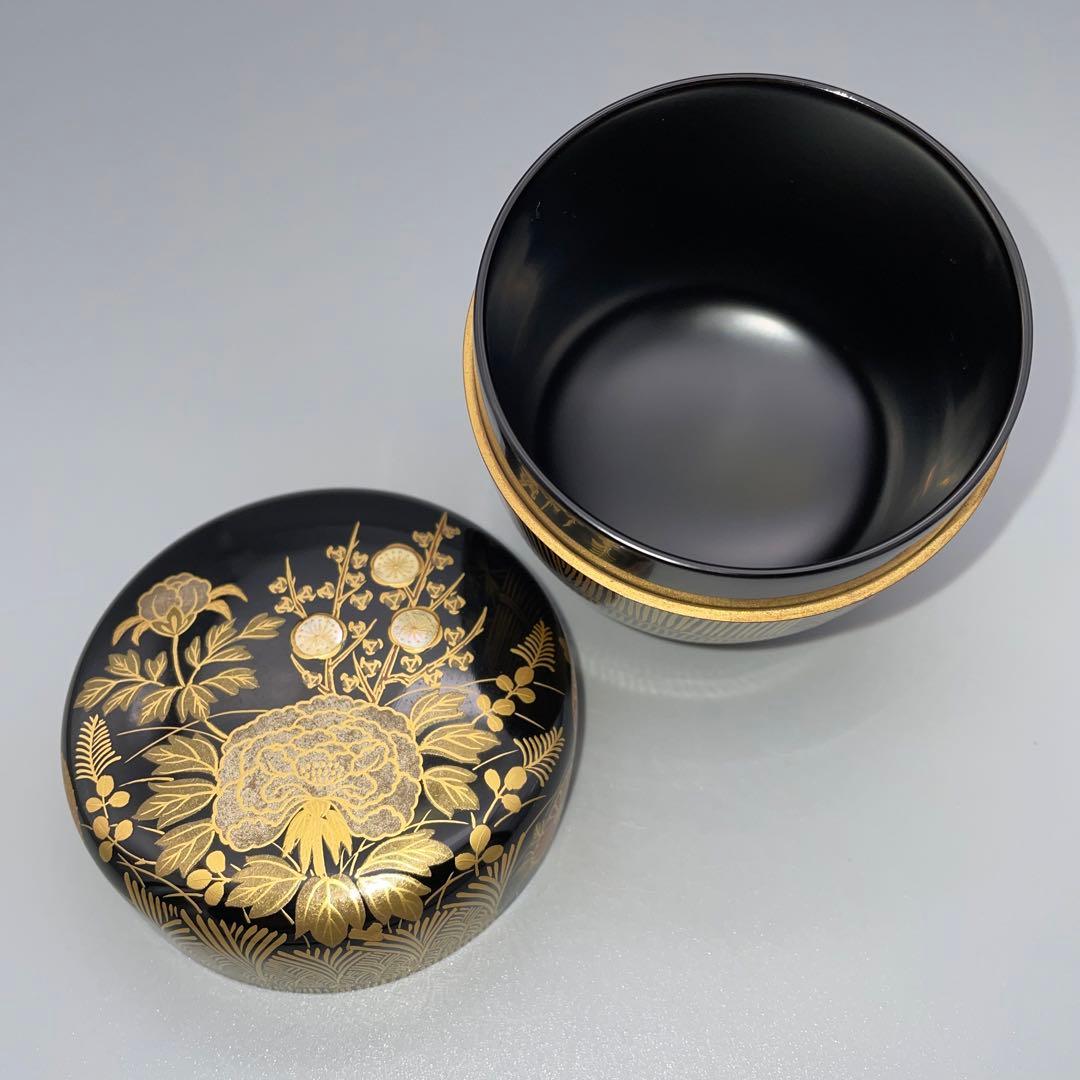 独特な 茶道具 棗 奥津一心斎 四季草花蒔絵 漆芸 - www.japanexplorer