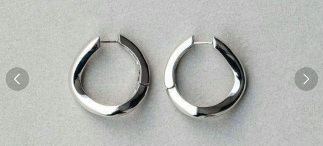 ete ハグピアス フープピアス シルバー