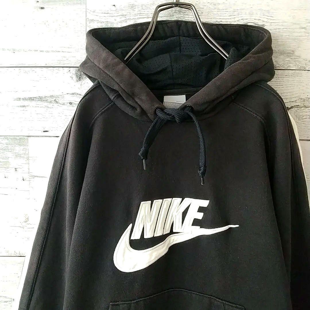 い出のひと時に とびきりのおしゃれを 人気デザイン ナイキ 刺繍ビッグロゴ スウッシュ サイドライン パーカー M 黒 パーカー Ultimateworkout Com い出のひと時に とびきりのおしゃれを 人気デザイン ナイキ 刺繍ビッグロゴ スウッシュ サイドライン パーカー M 黒 パーカー Ultimateworkout Com
