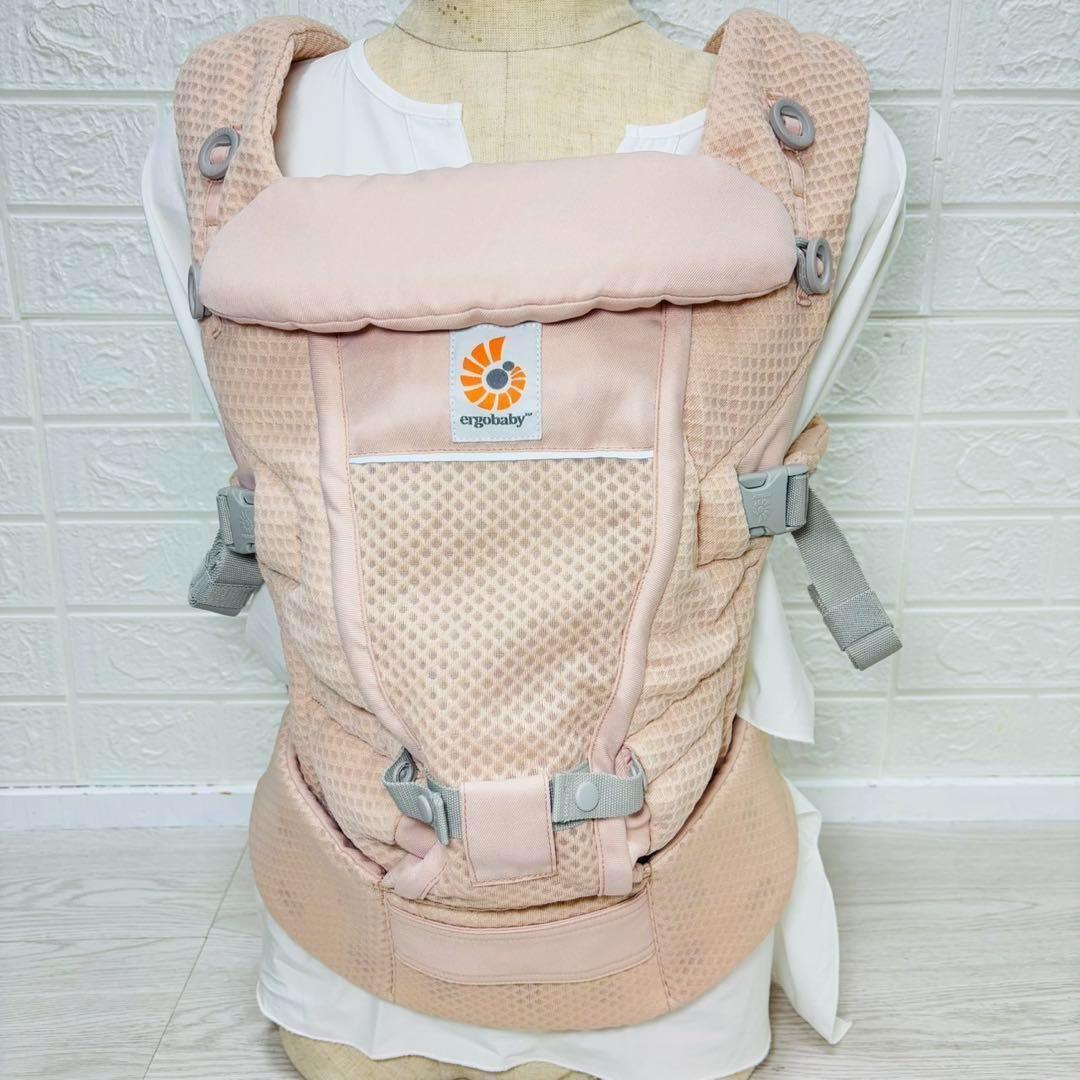 極美品 エルゴベビー アダプトソフトフレックス完備 ピンククォーツ 正規品