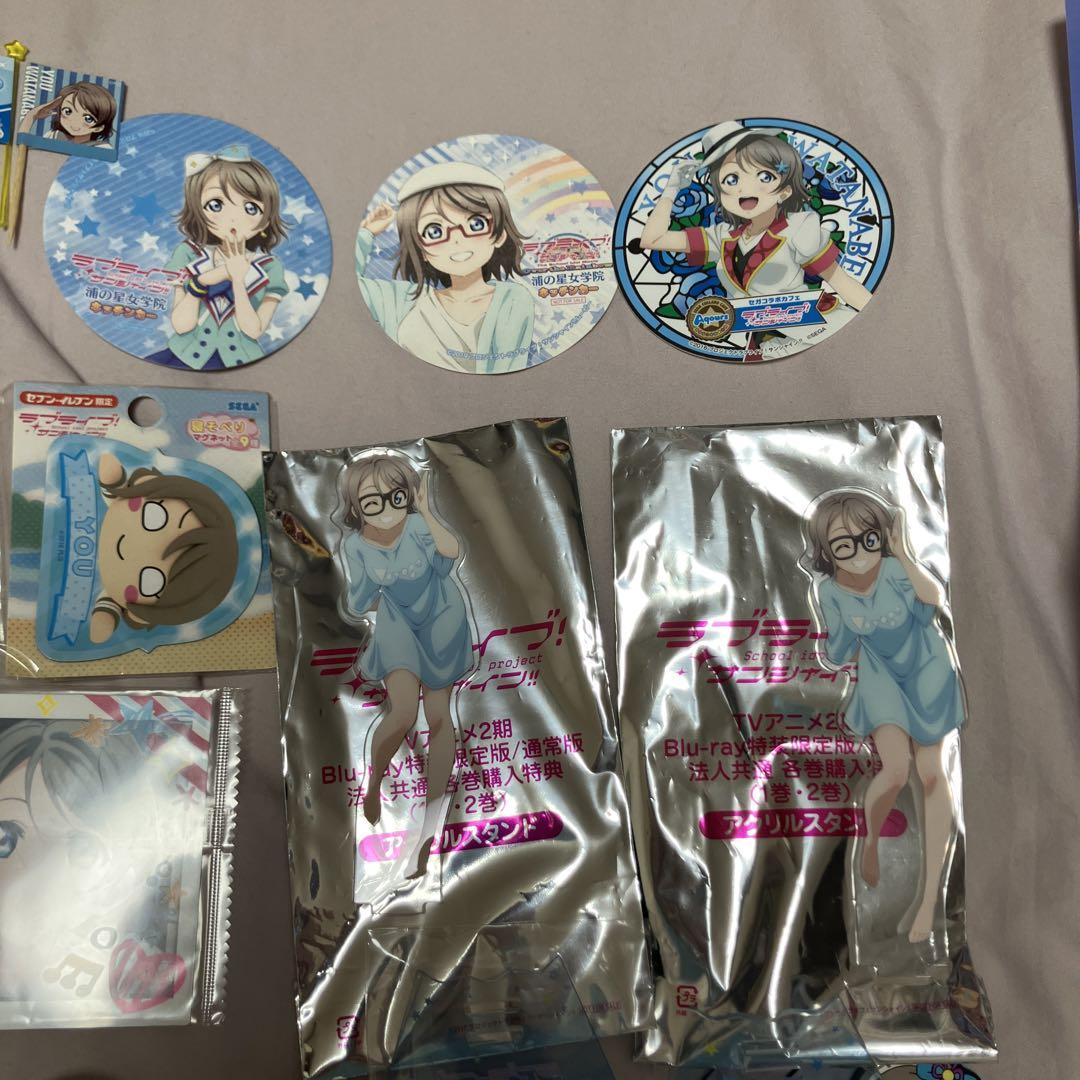 Aqours 渡辺曜 斉藤朱夏 グッズセット ラブライブ！サンシャイン