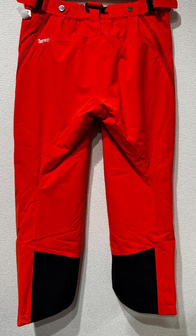 デサント S.I.O FULL ZIP PANTS DWUWJD50 新品 赤