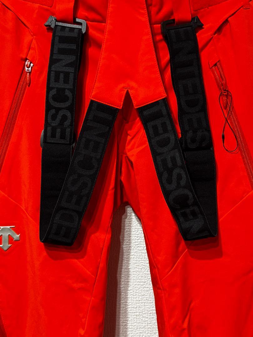 デサント S.I.O FULL ZIP PANTS DWUWJD50 新品 赤
