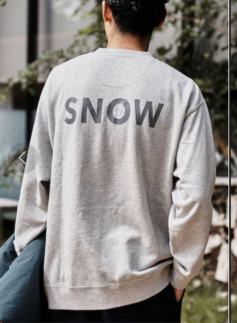 SNOW PEAK スウェット ナチュラル Lサイズ