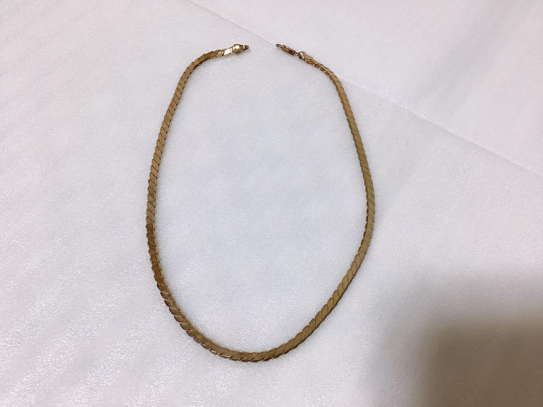 昭和レトロ ヴィンテージ 18K GP 喜平 ネックレス 金 ゴールド アクセ