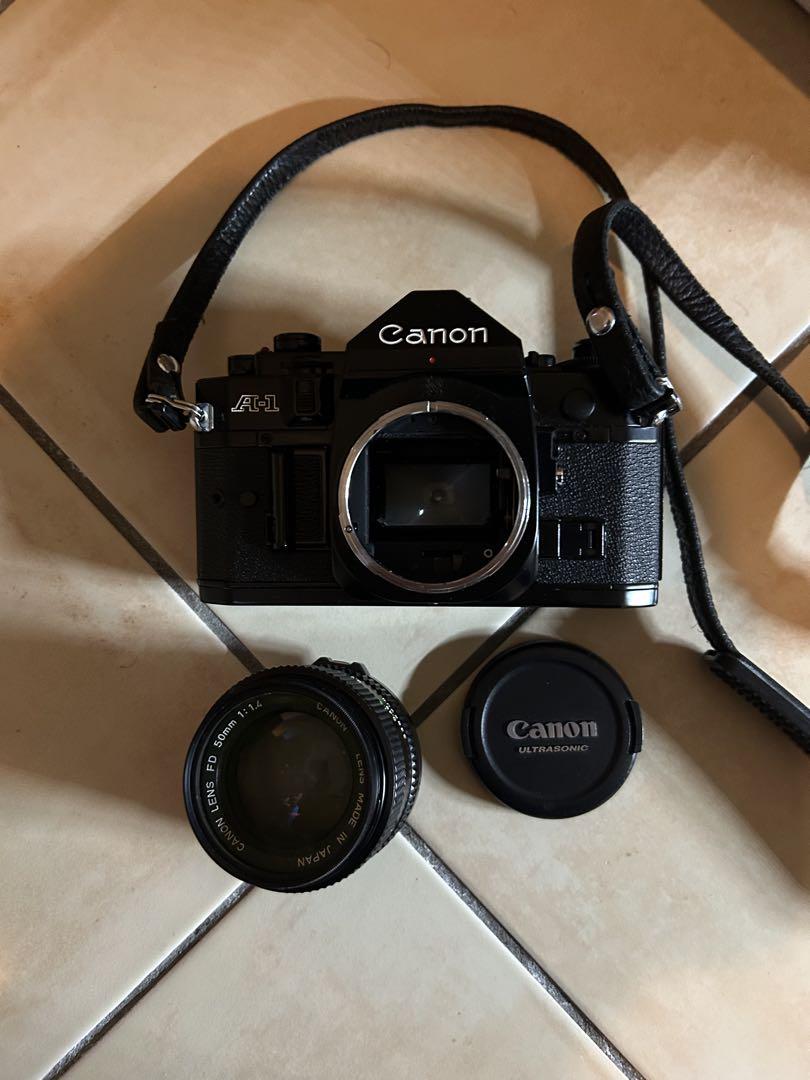 CANON キヤノンA-1ボディブラック MOTOR DRIVE MA付き