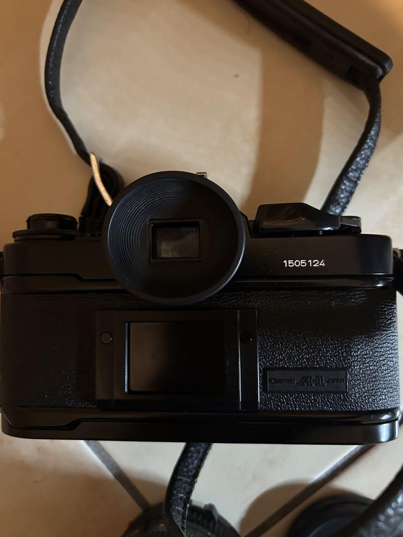 CANON キヤノンA-1ボディブラック MOTOR DRIVE MA付き
