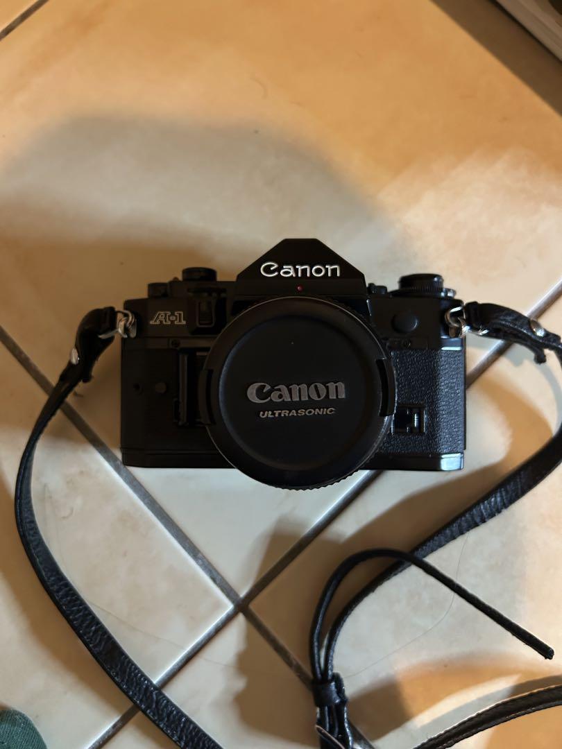 CANON キヤノンA-1ボディブラック MOTOR DRIVE MA付き