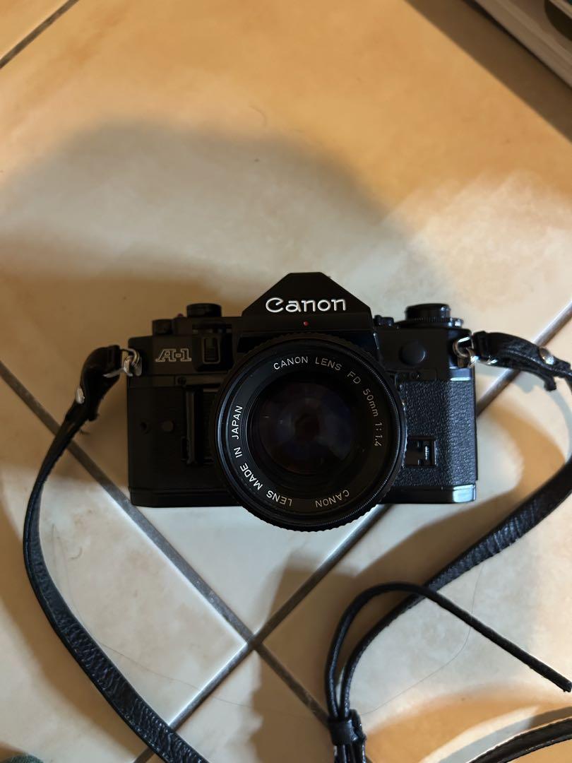 CANON キヤノンA-1ボディブラック MOTOR DRIVE MA付き