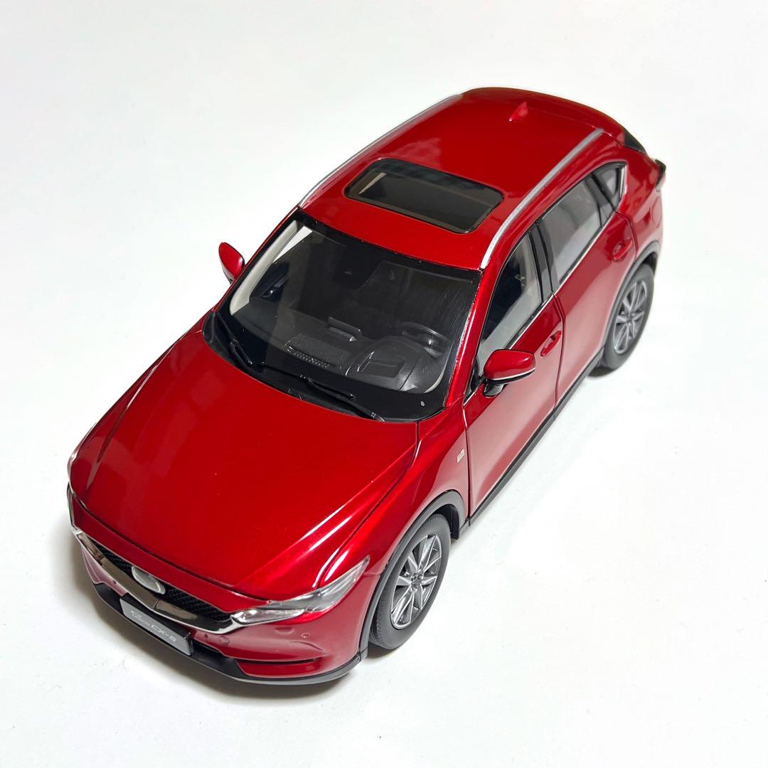 マツダ CX-5 赤 ミニカー 1/18