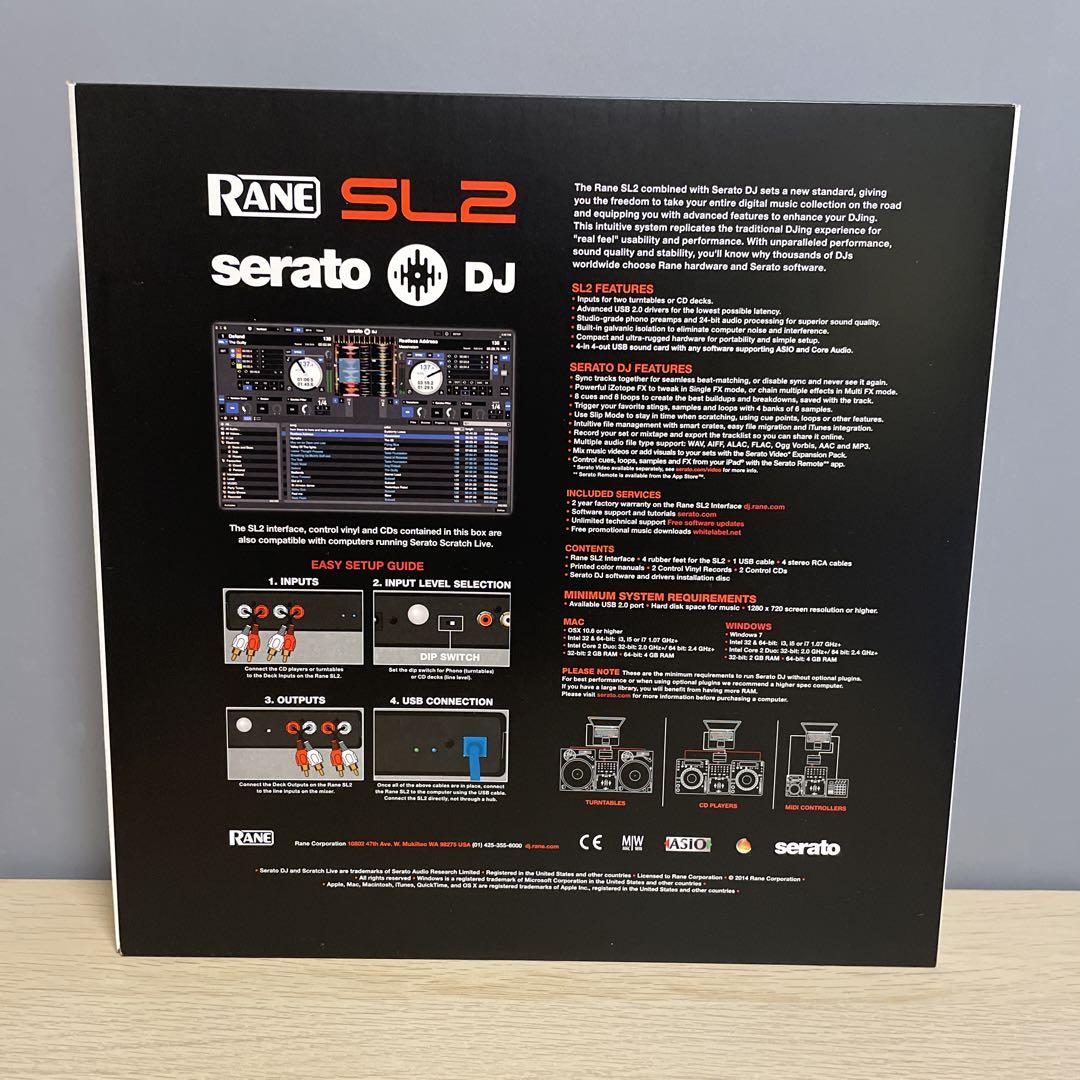 Rane SL2 Serato Scratch Live DJ機材