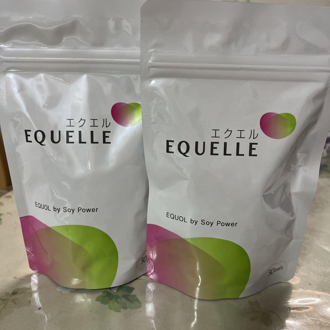 EQUELLE エクエル パウチ 120粒X2袋 大豆イソフラボン