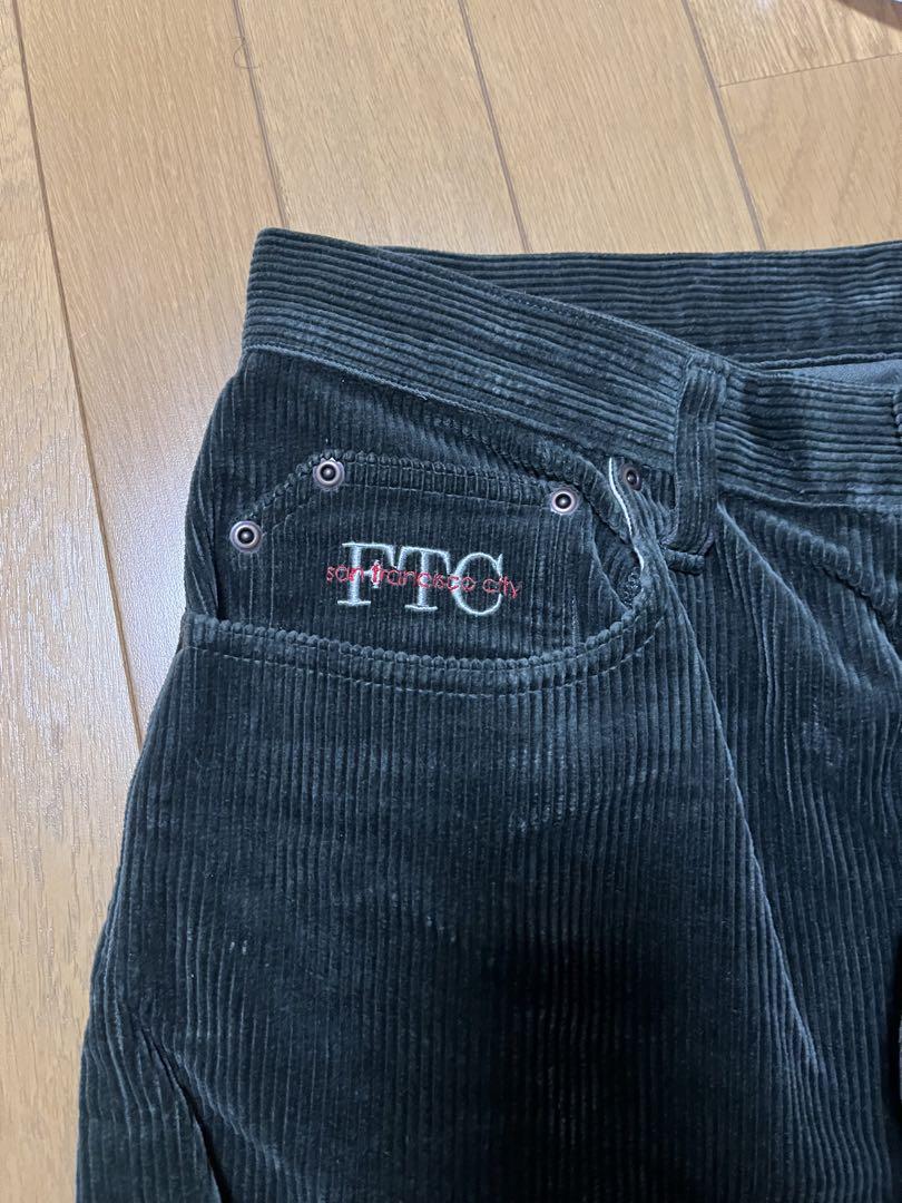 FTC コーデュロイパンツ Mサイズ ダークグリーン