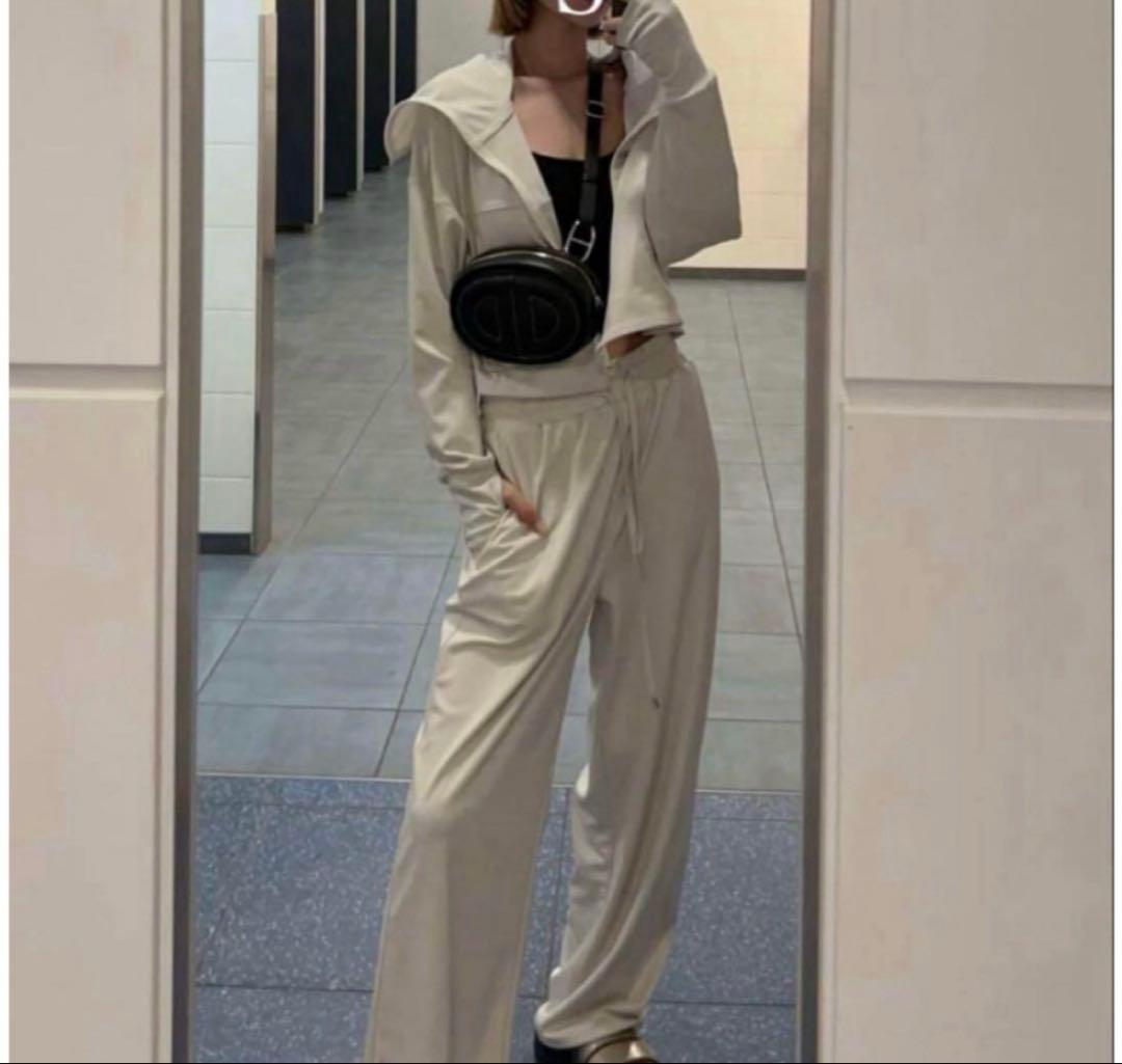 しーちゃん 遮光 パーカー パンツ セットアップ グレージュ メッシュなし しーちゃん 遮光 パーカー パンツ セットアップ グレージュ メッシュなし