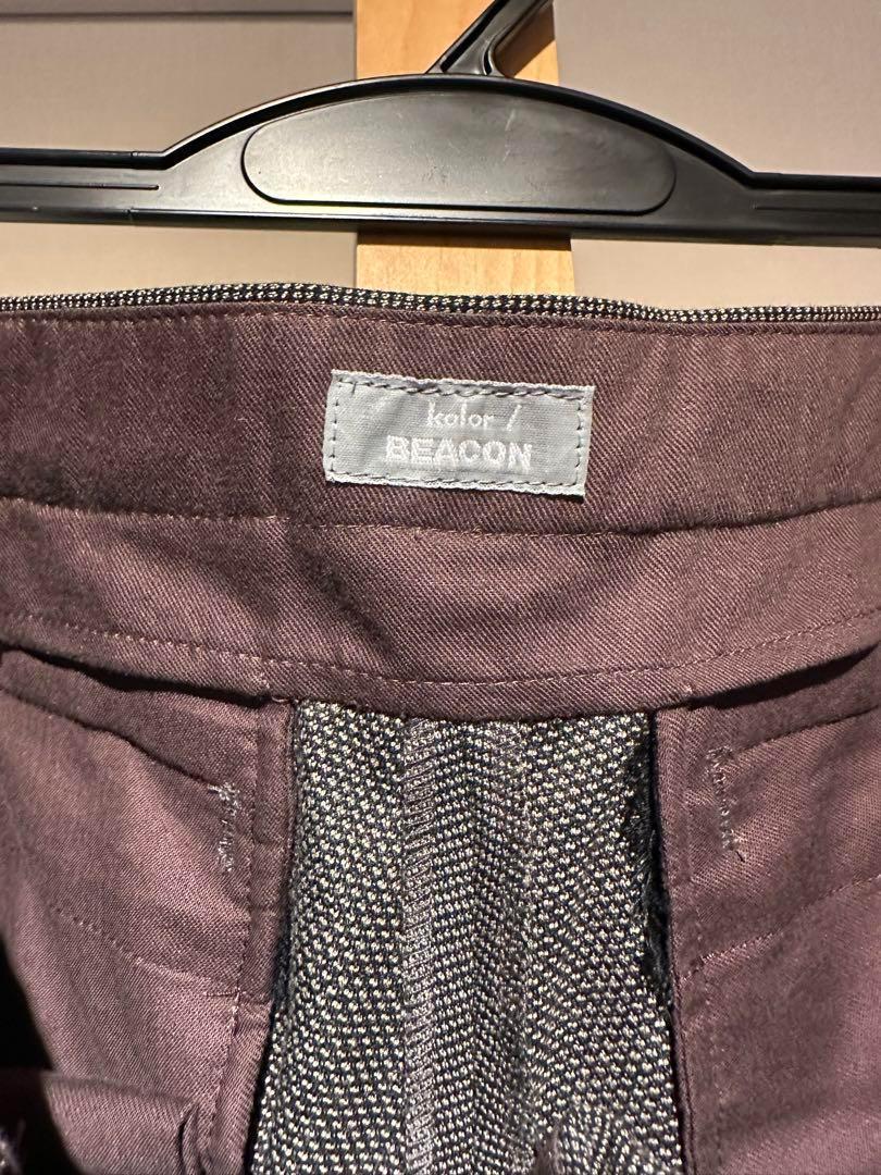 kolor セットアップ パンツ グレー