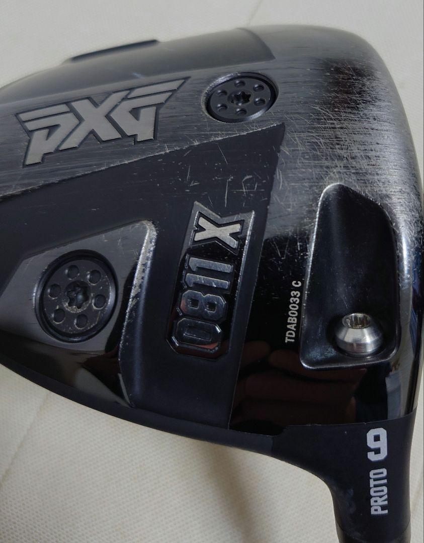 PXG 0811X ドライバー 9度プロトタイプ　ヘッドカバー付き