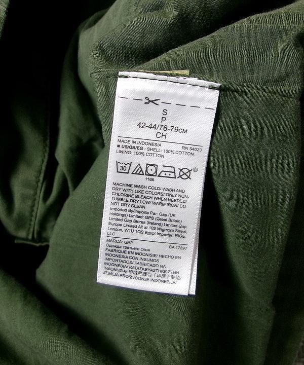 [新品]GAP M-65 ミリタリージャケット