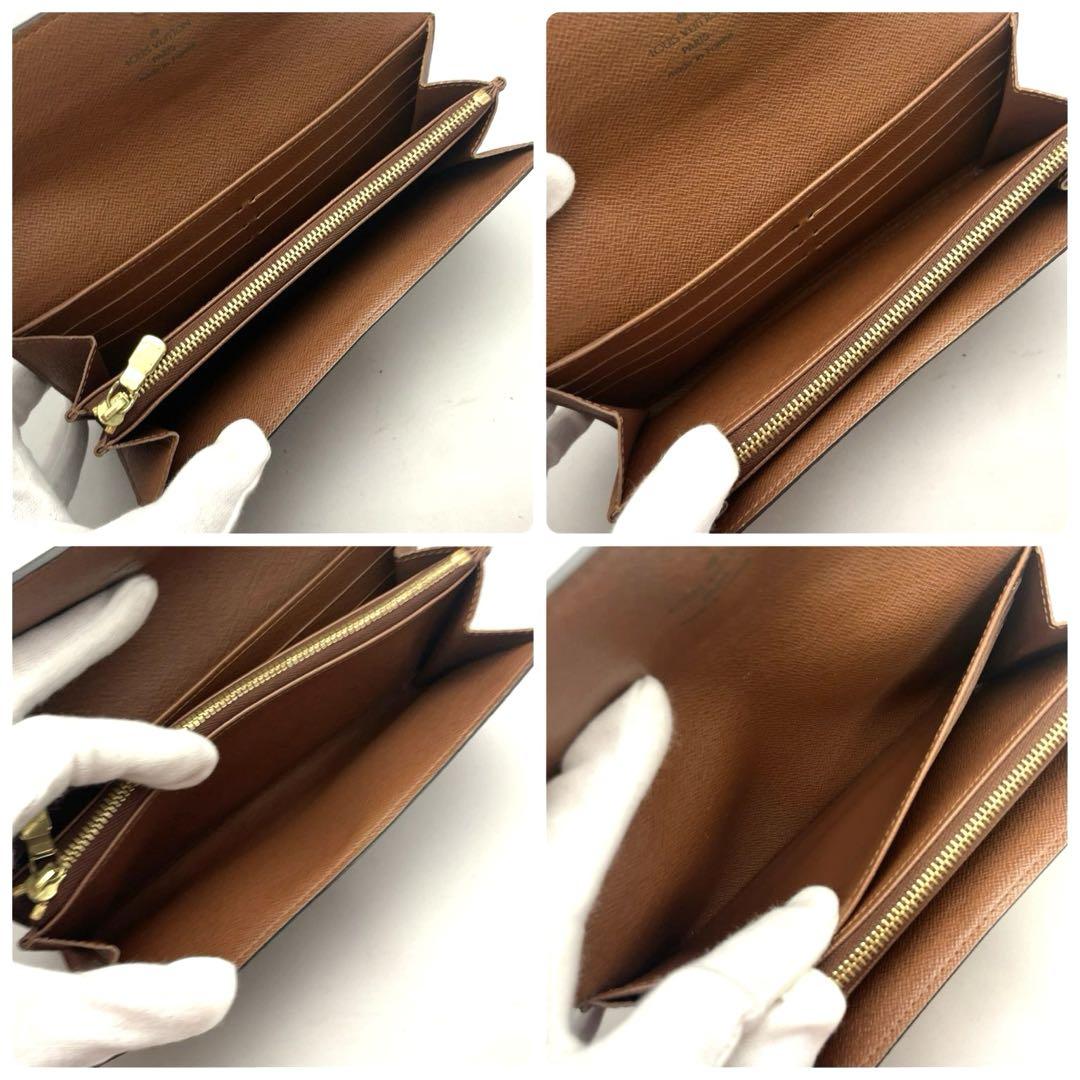 極上美品★定価7.4万★ルイヴィトン モノグラム ポルトフォイユ サラ 長財布