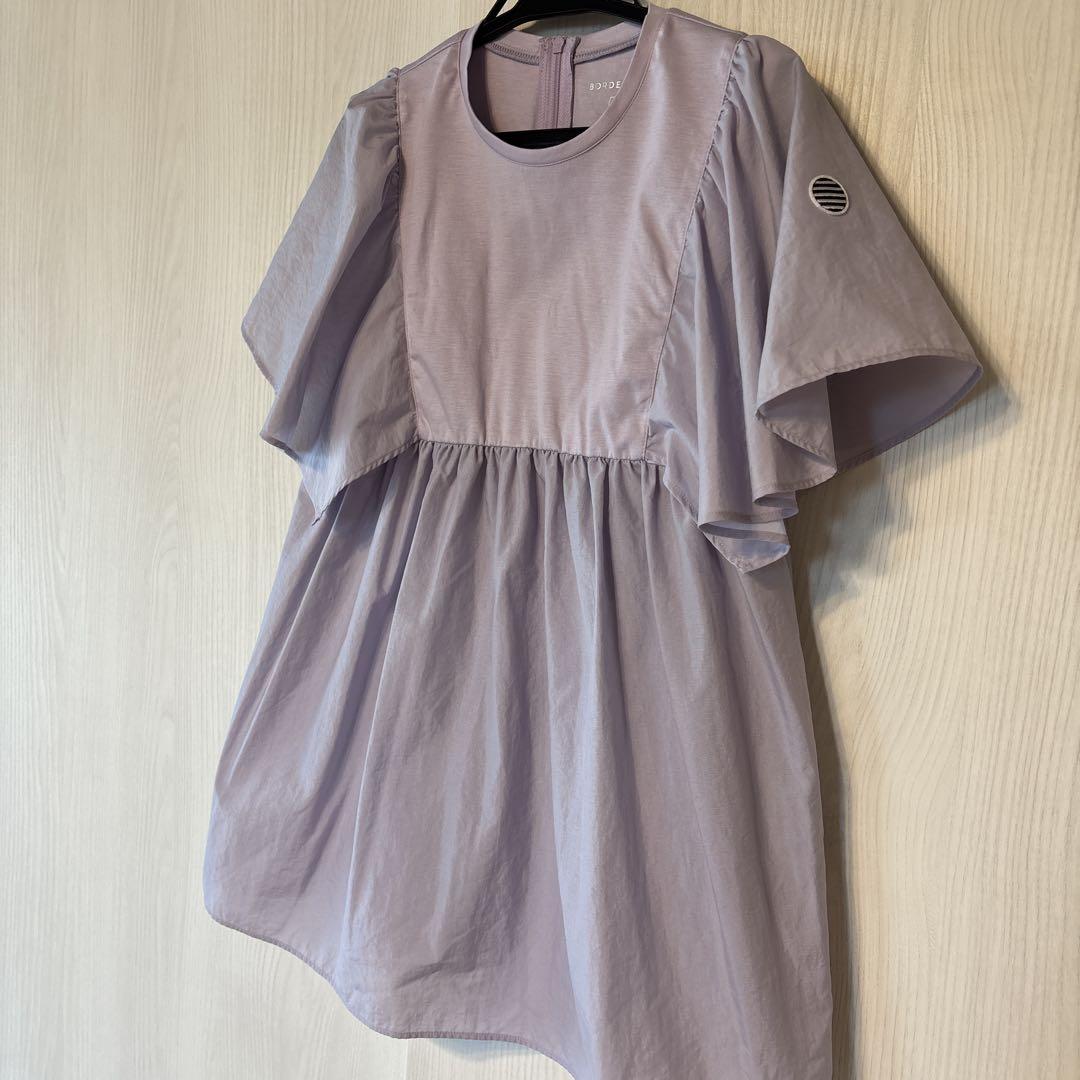 BORDERS at BALCONY×DANSKIN フレアスリーブTシャツ