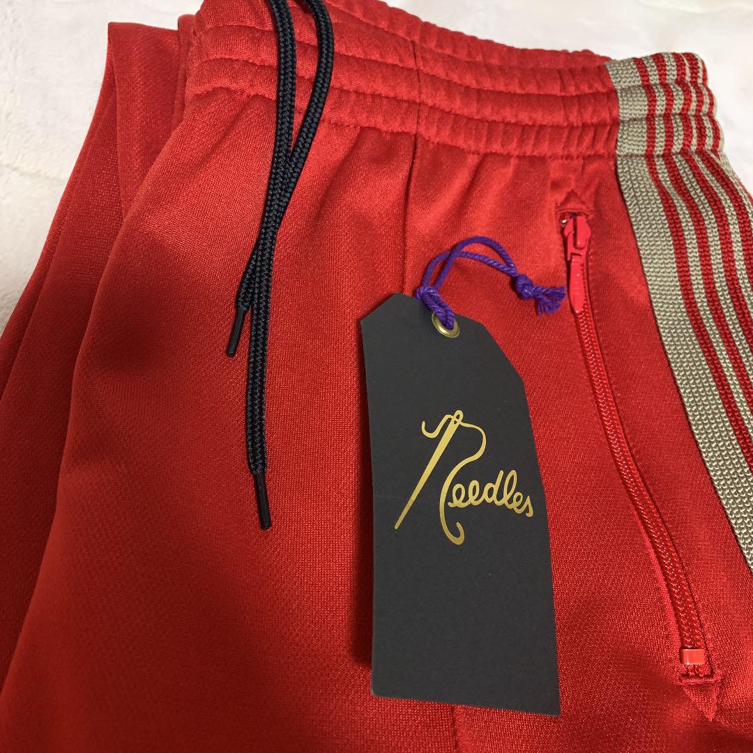 NEW得価 22ss Needles ニードルズ トラックパンツ RED Mサイズ o3rl1-m91935199583 定番国産