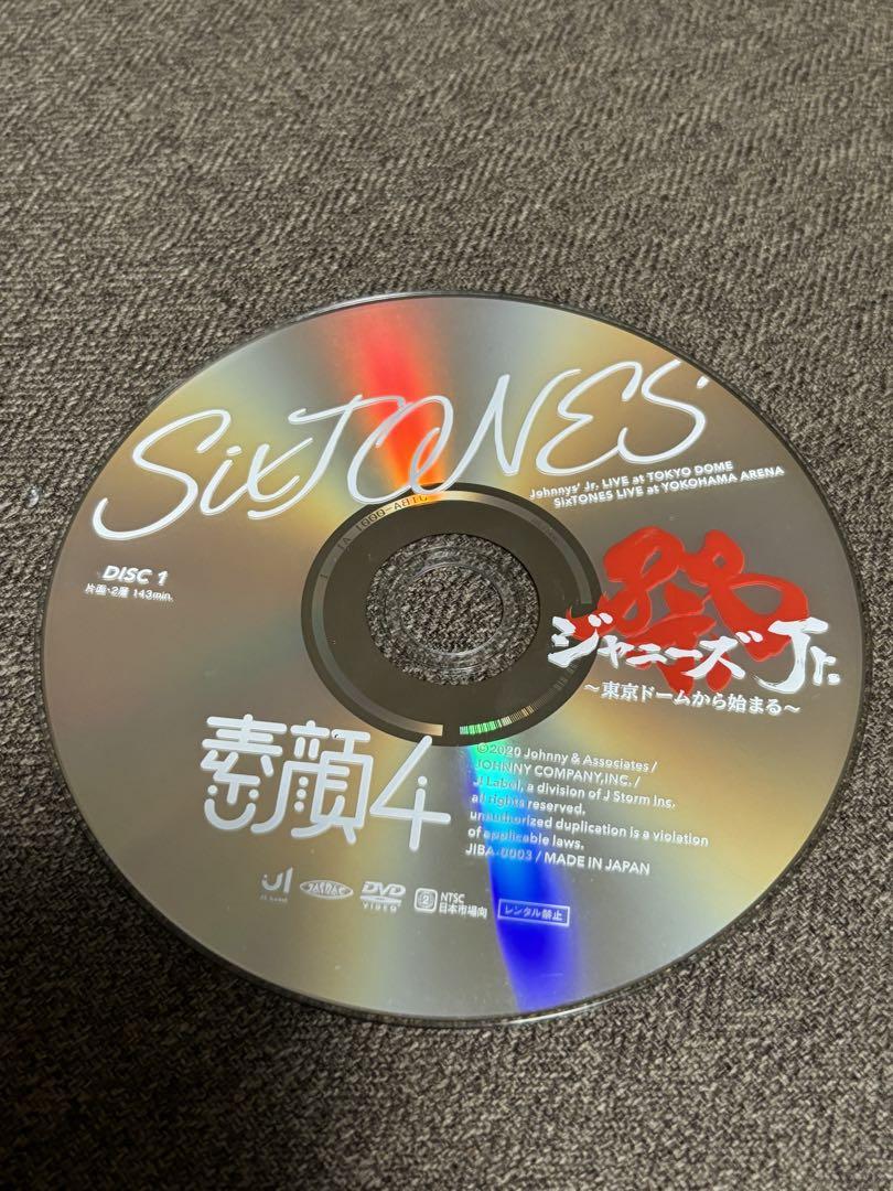 素顔4 SixTONES盤 DVD 『正規品』