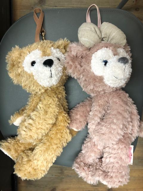 ダッフィー&シェリーメイ ぬいぐるみ ポーチ セット