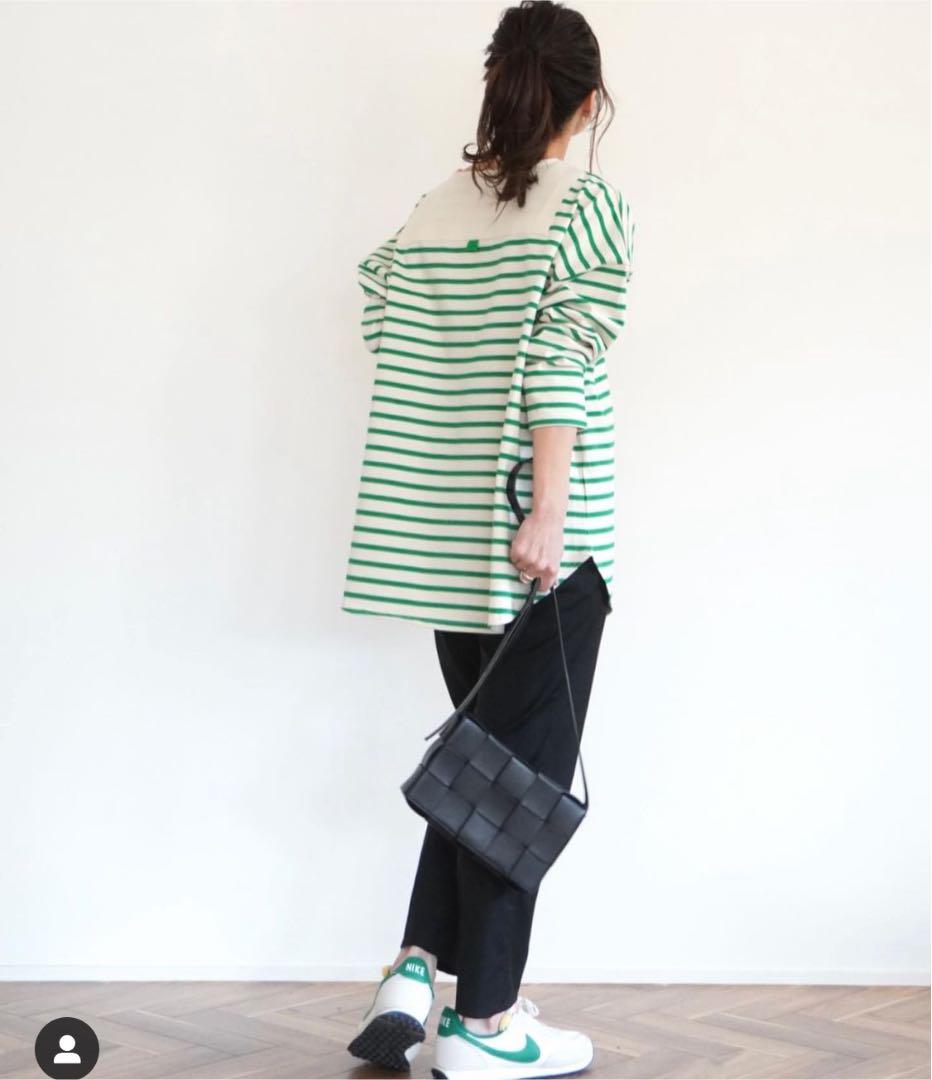 トップス ANIECA  Border Long Sleeve Tops