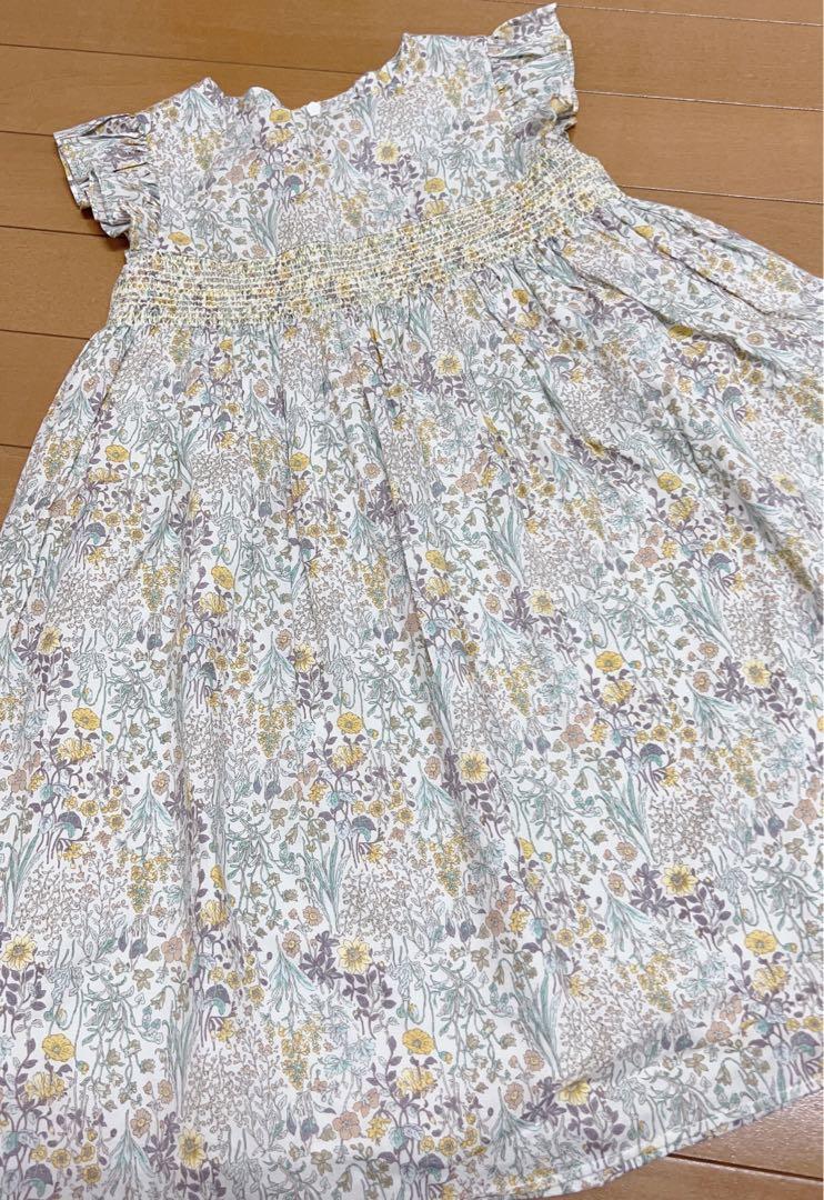 タルティーヌエショコラ　リバティワンピース120