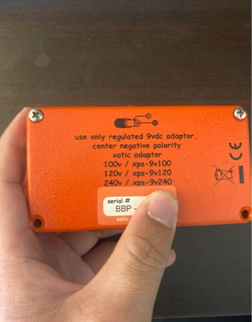 xotic effects BB-preamp ギターエフェクター