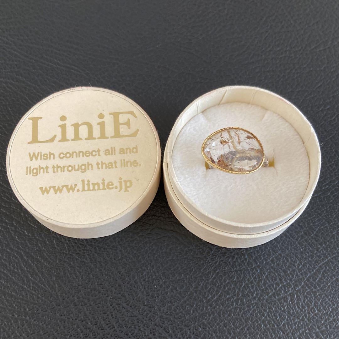LiniE リニエ FLOWER RURILATED QUARTZ リング