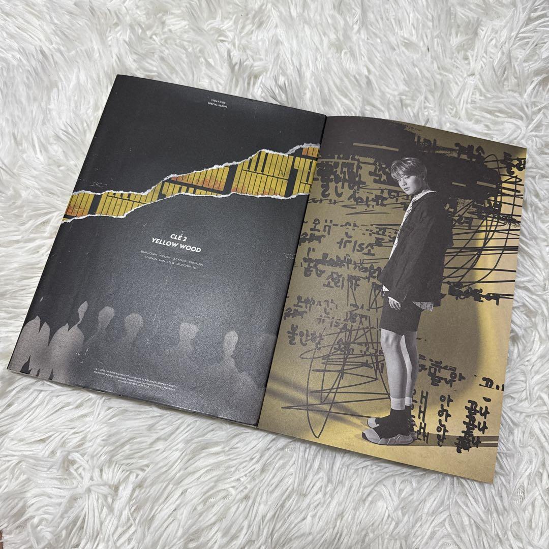 straykids 限定盤 CD yellow wood 中表紙 バンチャン - K-POP・アジア