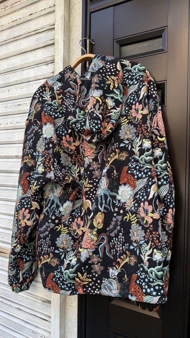 ZARA バニー ジャカード フーディ ゴブラン織り 総柄