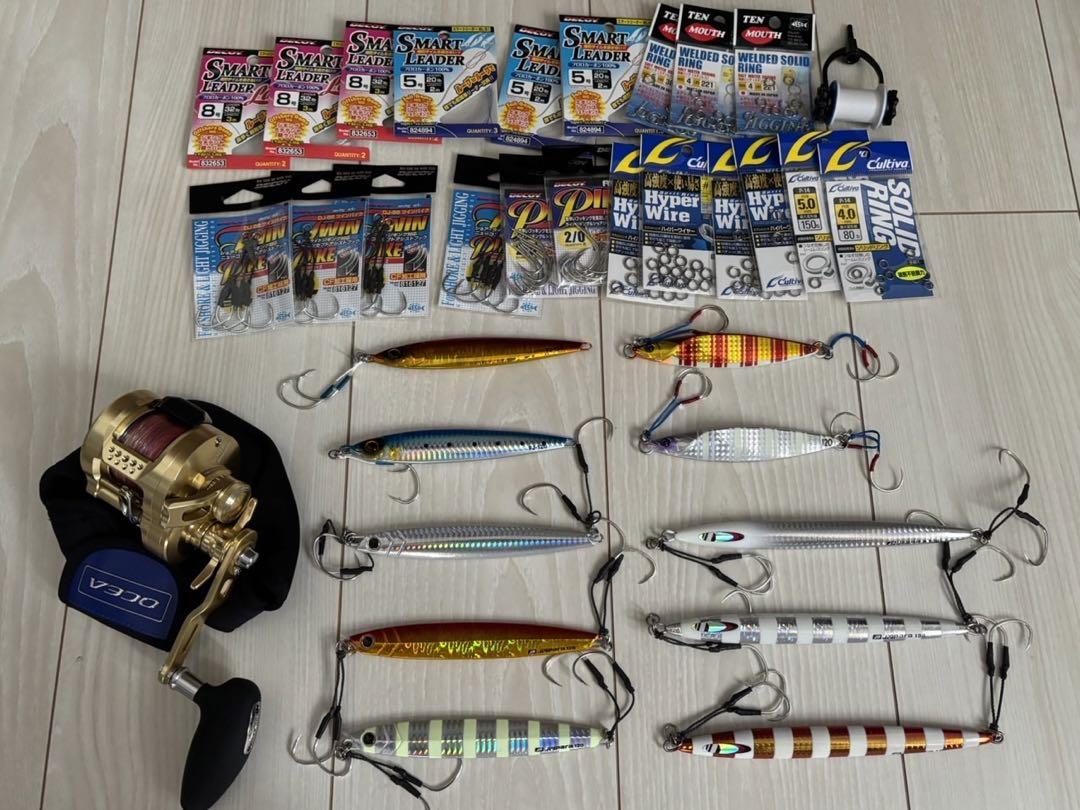 Shimano オシアコンクエスト301HG ジギングセット