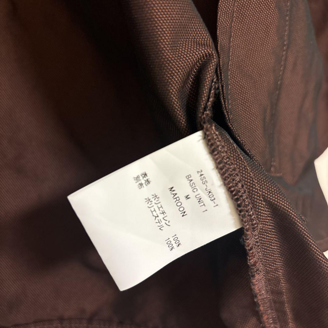 ジャケット・アウター JIAN YE 24ss BASIC UNIT nullus
