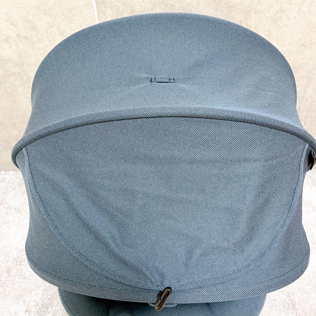 エールベベ チャイルドシート クルット5i oui デニム isofix 新生児