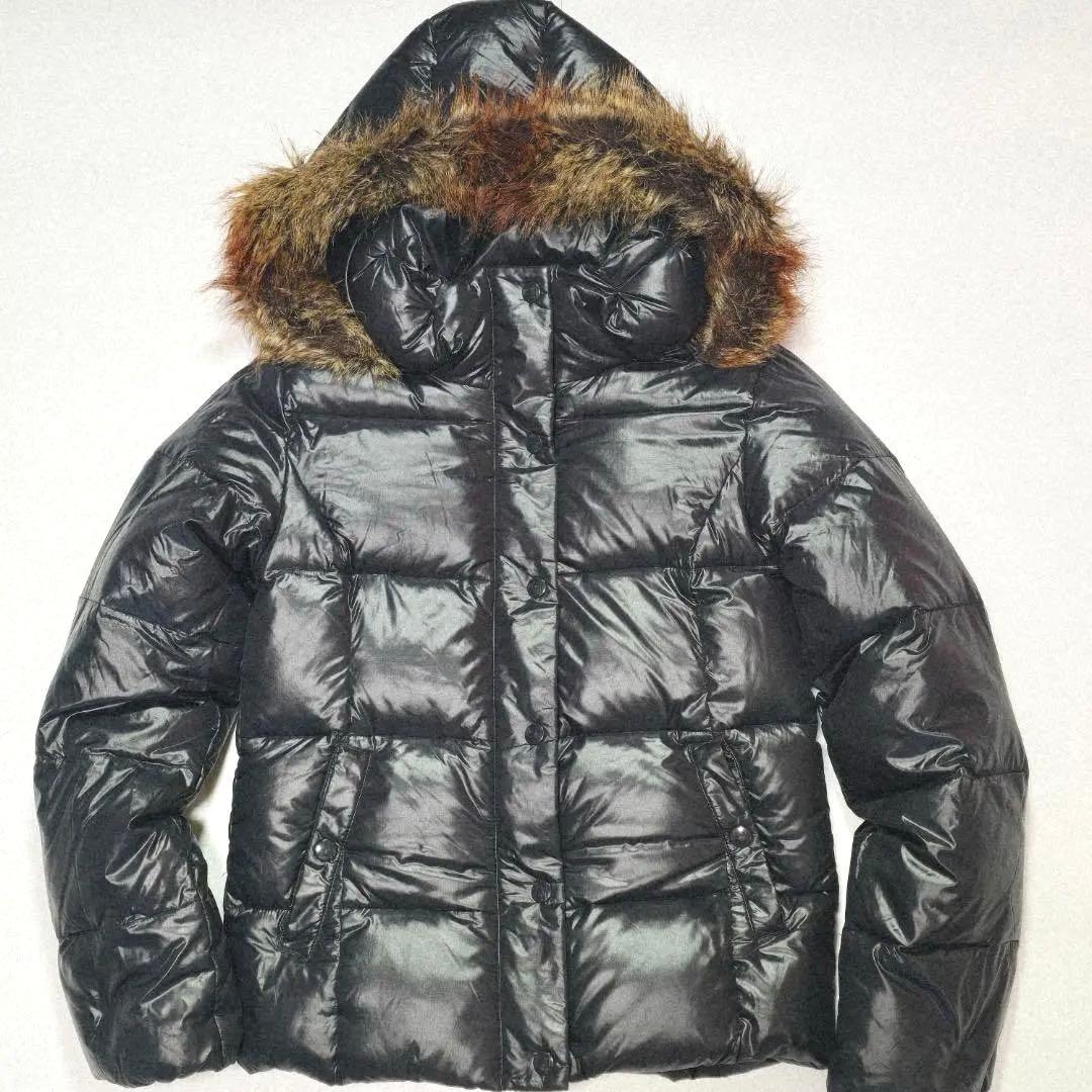 【レア】GAP ダウンジャケット 光沢 短丈 y2k グランジ 平成ギャル