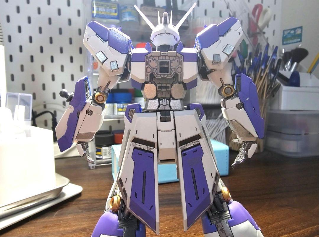 完成品　ガンプラRG Hi-νガンダム　ハイパーメガバズーカランチャー