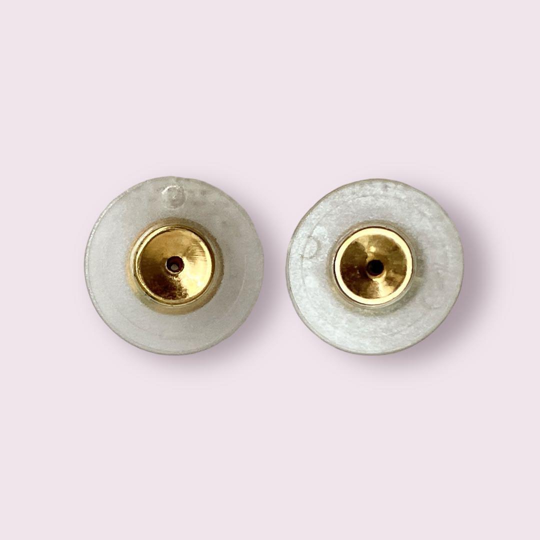 クリスチャン ディオールピアス　両耳14K GOLDPOST レディース