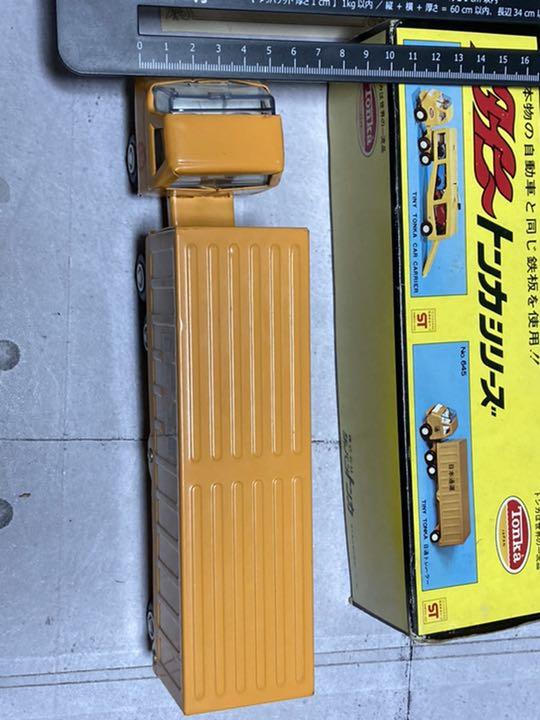 トンカ　トレーラーミニカー　トラック　日本通運　昭和レトロ Tonka ブリキ 昭和レトロ 日本通運 トレーラートラック