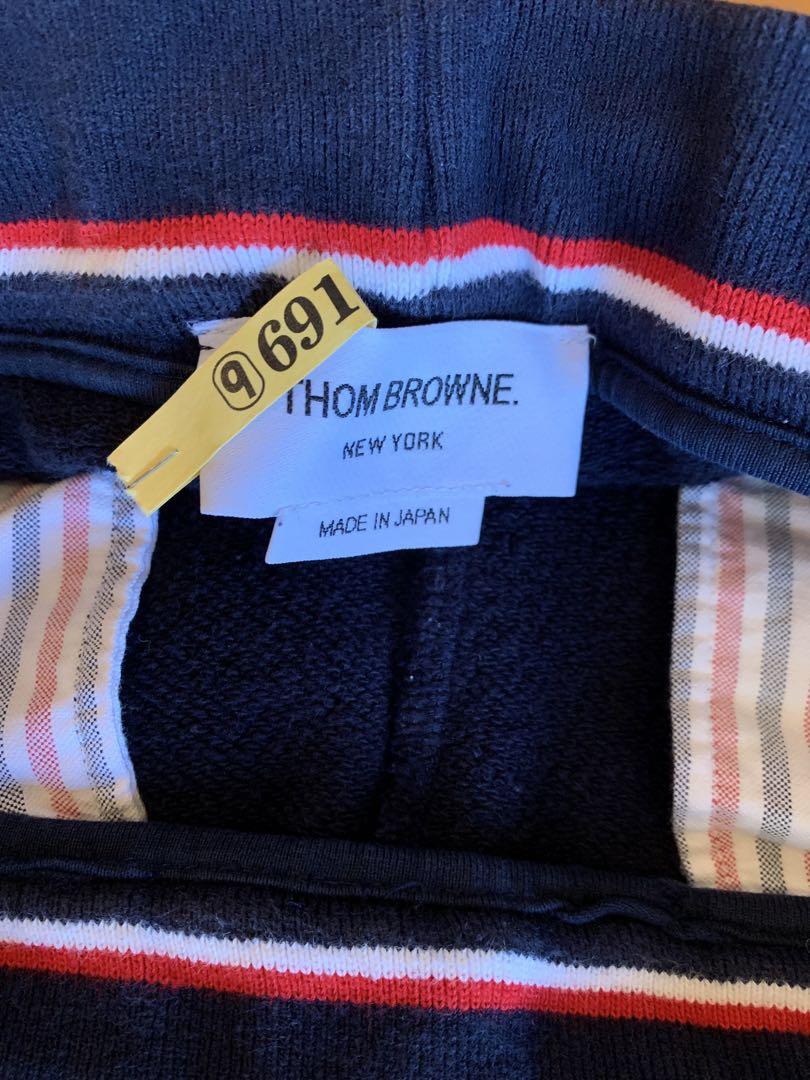 THOM BROWNE パーカー・ネイビー ・セットアップ