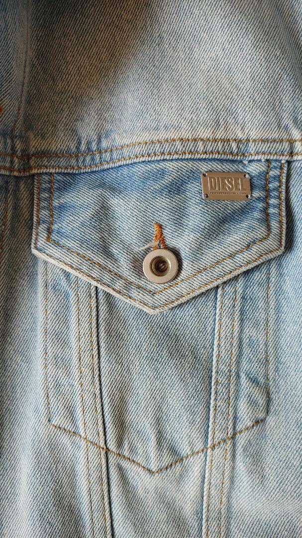 未使用に近い‼️DIESEL ディーゼル 最新型 デニムジャケット ＸＬ相当‼️