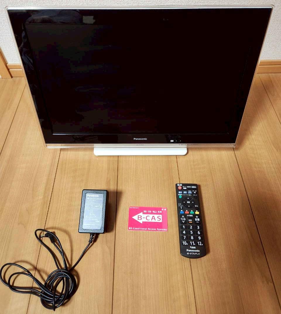 Panasonic ポータブルテレビ SV-PT19S1 19V型 プライベート・ビエラ 中古 液晶テレビ パナソニック 一人暮らし