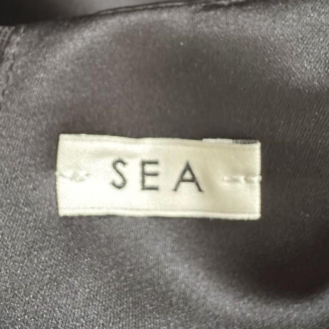 ワンピース SEA HEAVY SATIN CORN DREESS