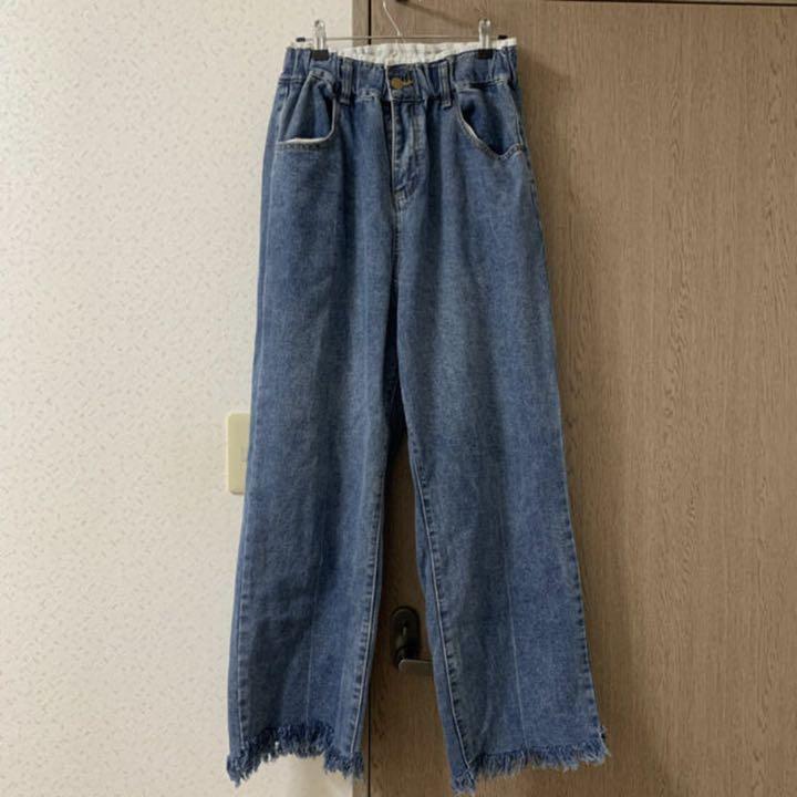 メルカリ デニム ワイドパンツ リメイク デニム ジーンズ 1 600 中古や未使用のフリマ メルカリ デニム ワイドパンツ リメイク デニム ジーンズ 1 600 中古や未使用のフリマ