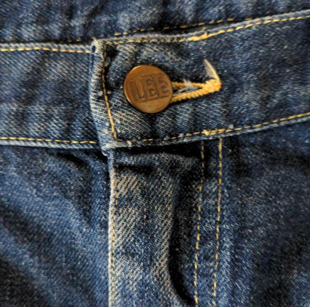 60s 70's Lee leens デニムパンツ 42TALON USA製