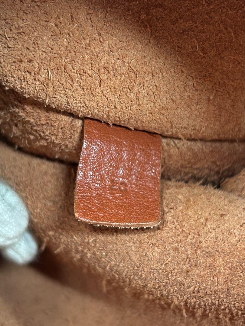 マルベリー　mulberry アントニー　レザー ショルダーバッグ　レンガ色