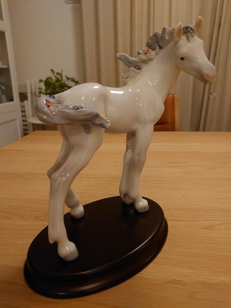 42%割引【上品】 【極美品】LLADRO リヤドロ No.6827『十二生肖系列 全品特価 LLADRO 午 馬 十二生肖系列 リヤドロ 置物